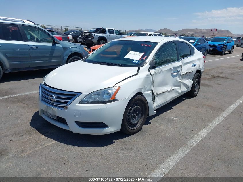 2013 NISSAN SENTRA S/SV/SR/SL - 3N1AB7AP9DL564079