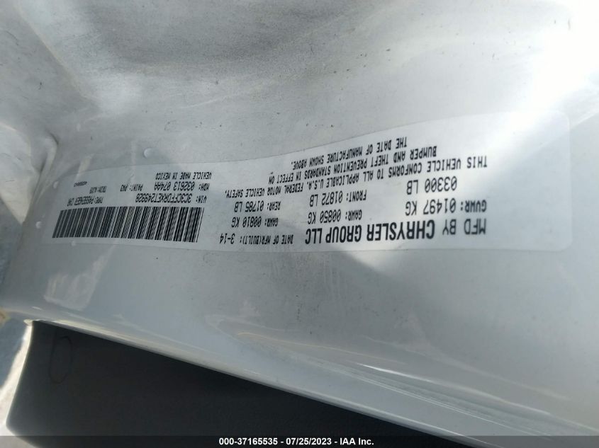 2014 FIAT 500C POP 3C3CFFDRXET249928