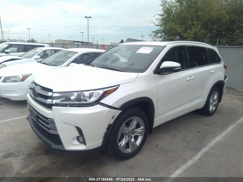 VIN 5TDDZRFH2JS809104 2018 TOYOTA HIGHLANDER LIMITED