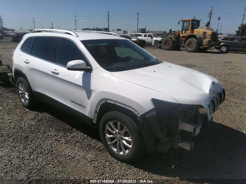 Lot #2570973395 2019 JEEP CHEROKEE LATITUDE 4X4 salvage car