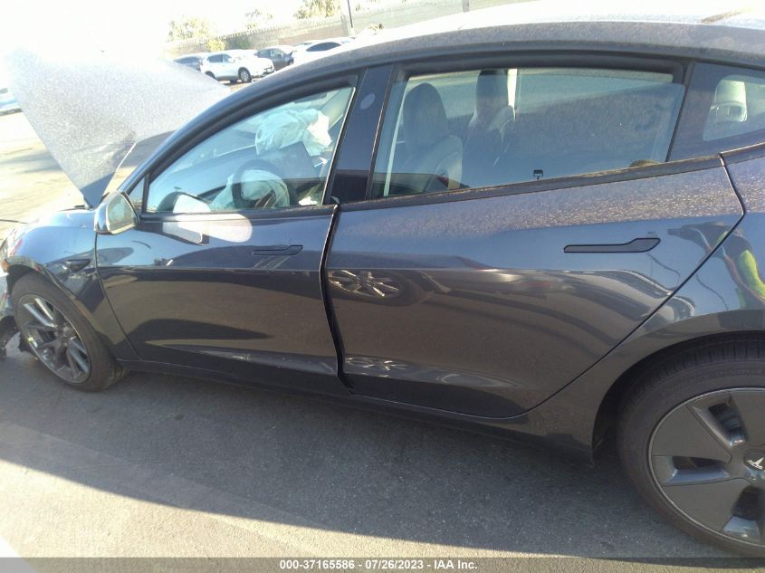 2022 TESLA MODEL 3 LONG RANGE - 5YJ3E1EB0NF184203