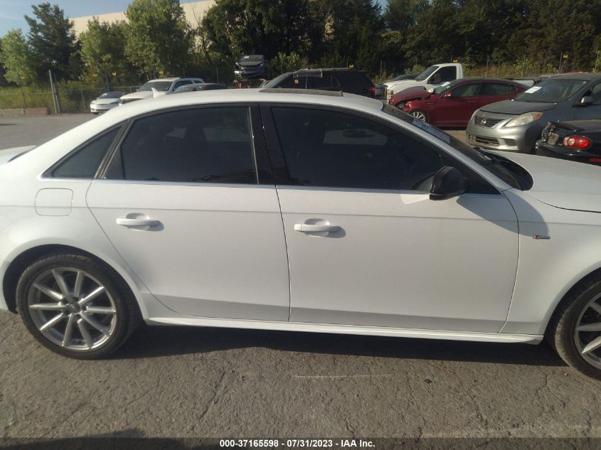 2016 AUDI A4 PREMIUM - WAUAFAFLXGN011253