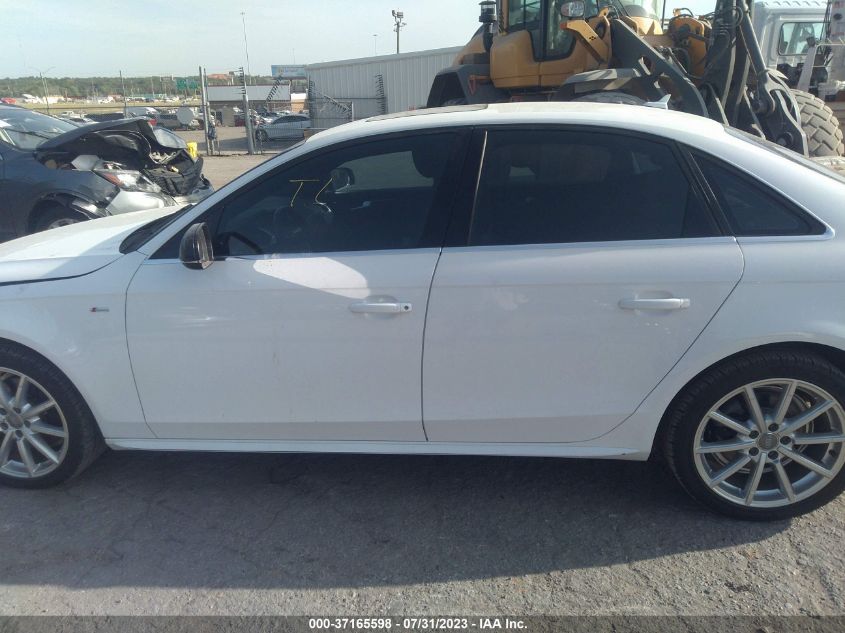 2016 AUDI A4 PREMIUM - WAUAFAFLXGN011253