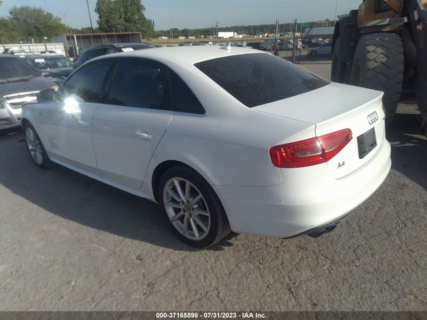 2016 AUDI A4 PREMIUM - WAUAFAFLXGN011253
