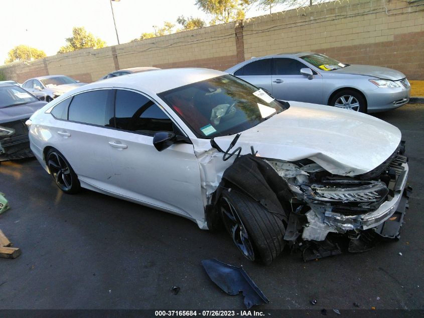 2022 HONDA ACCORD SEDAN SPORT - 1HGCV1F34NA016338