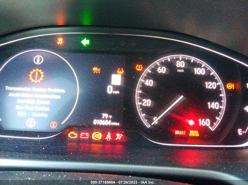 2022 HONDA ACCORD SEDAN SPORT - 1HGCV1F34NA016338