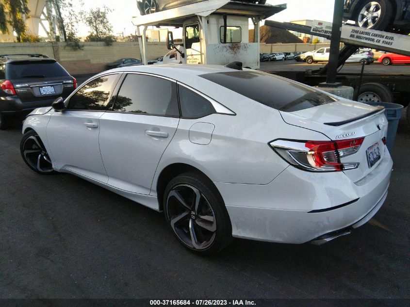 2022 HONDA ACCORD SEDAN SPORT - 1HGCV1F34NA016338