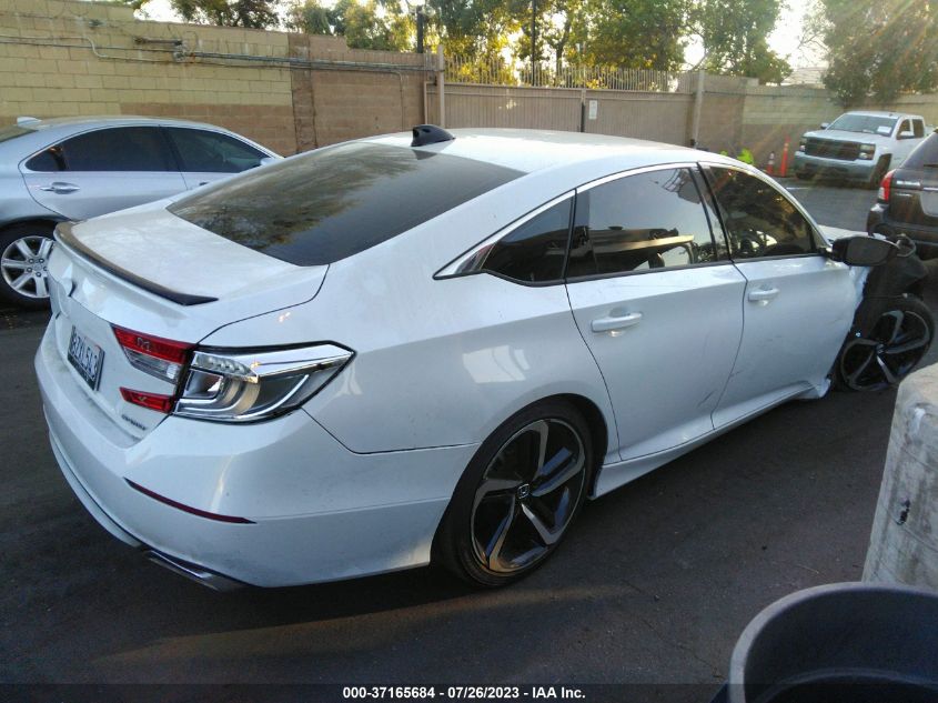 2022 HONDA ACCORD SEDAN SPORT - 1HGCV1F34NA016338