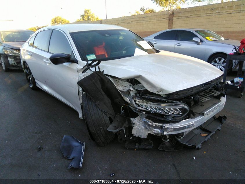 2022 HONDA ACCORD SEDAN SPORT - 1HGCV1F34NA016338