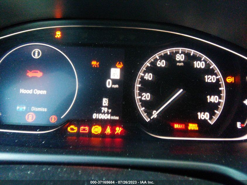2022 HONDA ACCORD SEDAN SPORT - 1HGCV1F34NA016338