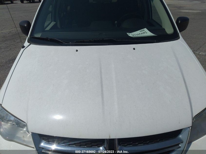 2016 DODGE GRAND CARAVAN SE - 2C4RDGBG1GR114684