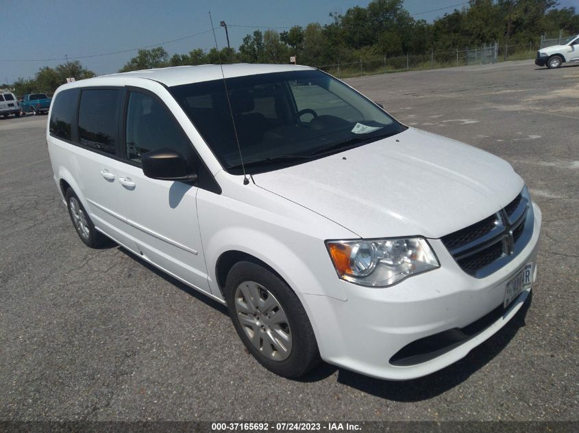 2016 DODGE GRAND CARAVAN SE - 2C4RDGBG1GR114684