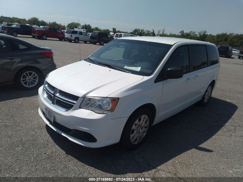 2016 DODGE GRAND CARAVAN SE - 2C4RDGBG1GR114684