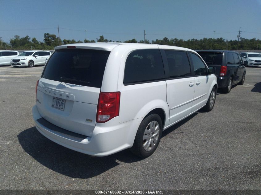 2016 DODGE GRAND CARAVAN SE - 2C4RDGBG1GR114684