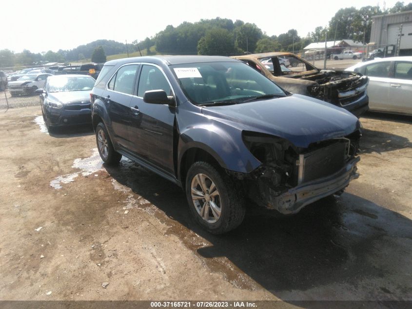 2013 CHEVROLET EQUINOX LS - 2GNALBEK6D6337410