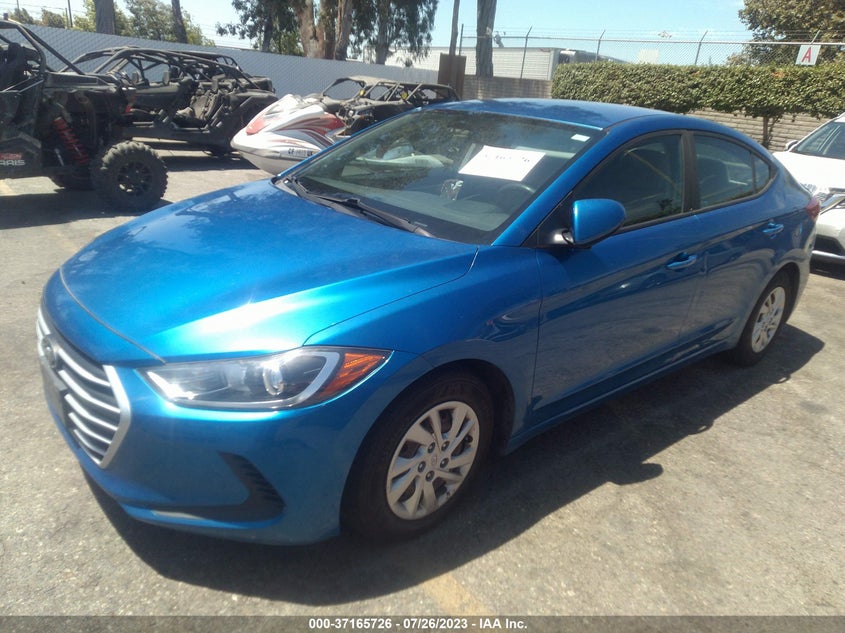 VIN 5NPD74LF2HH190614 2017 HYUNDAI ELANTRA SE