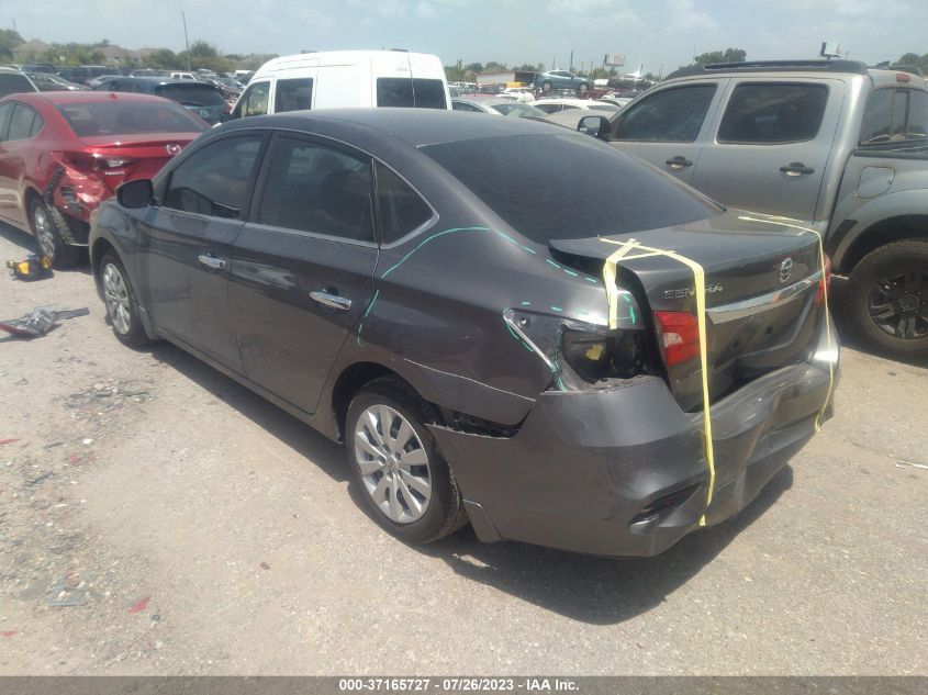 2019 NISSAN SENTRA S/SV/SR/SL - 3N1AB7AP4KY278771