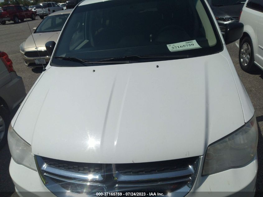 2014 DODGE GRAND CARAVAN SE - 2C4RDGBG9ER428919