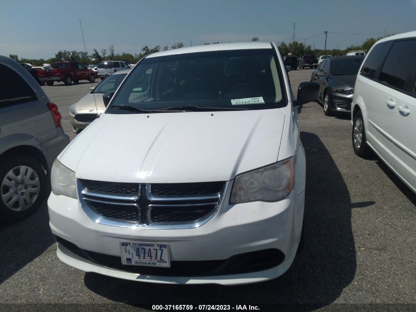 2014 DODGE GRAND CARAVAN SE - 2C4RDGBG9ER428919