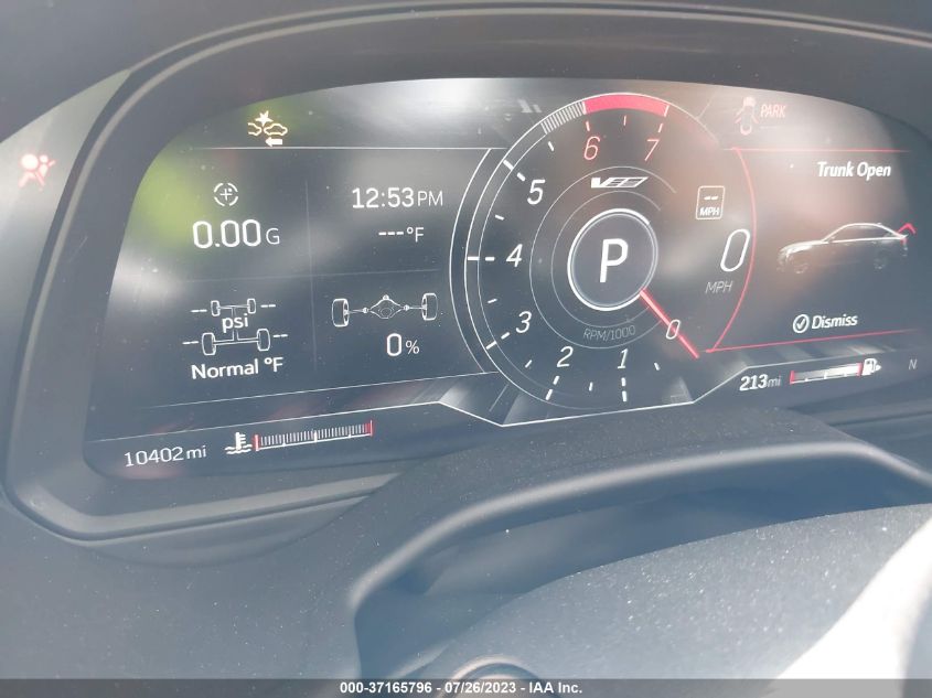2022 CADILLAC CT5-V BLACKWING - 1G6D35R68N0810192
