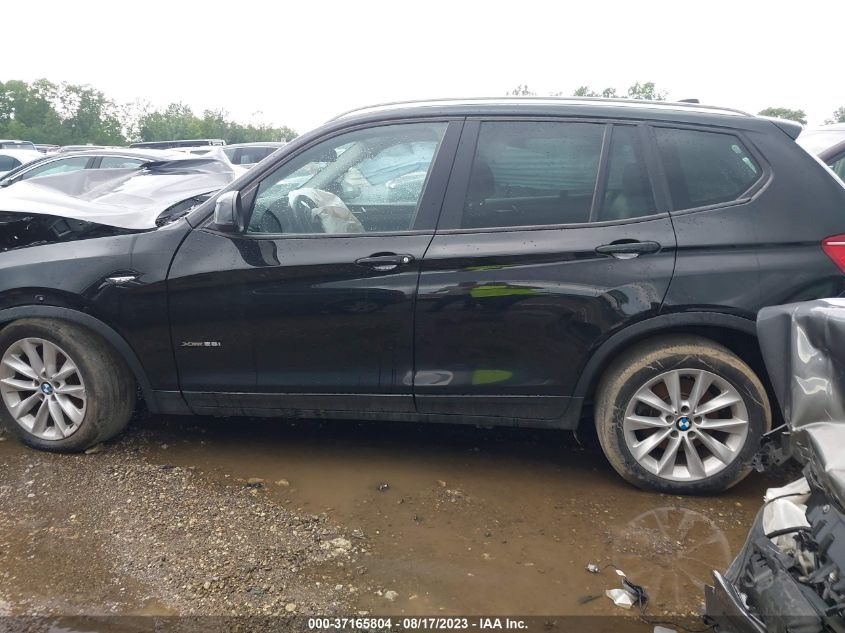 2016 BMW X3 XDRIVE28I - 5UXWX9C59G0D74927