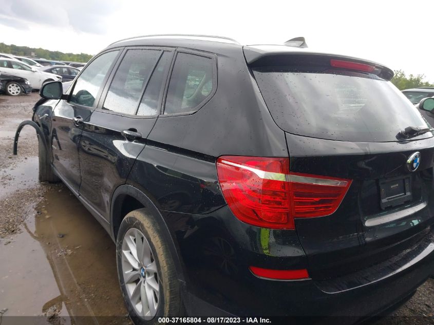 2016 BMW X3 XDRIVE28I - 5UXWX9C59G0D74927