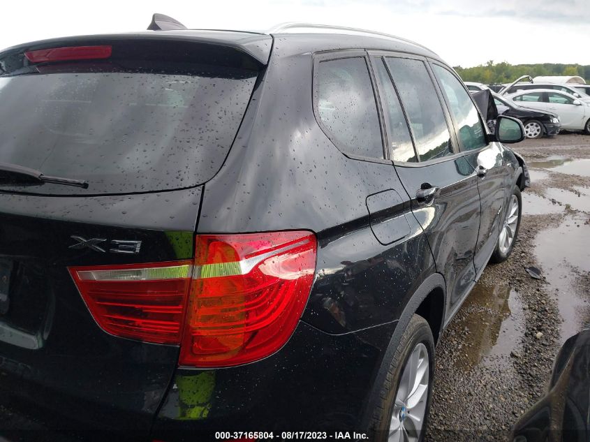 2016 BMW X3 XDRIVE28I - 5UXWX9C59G0D74927