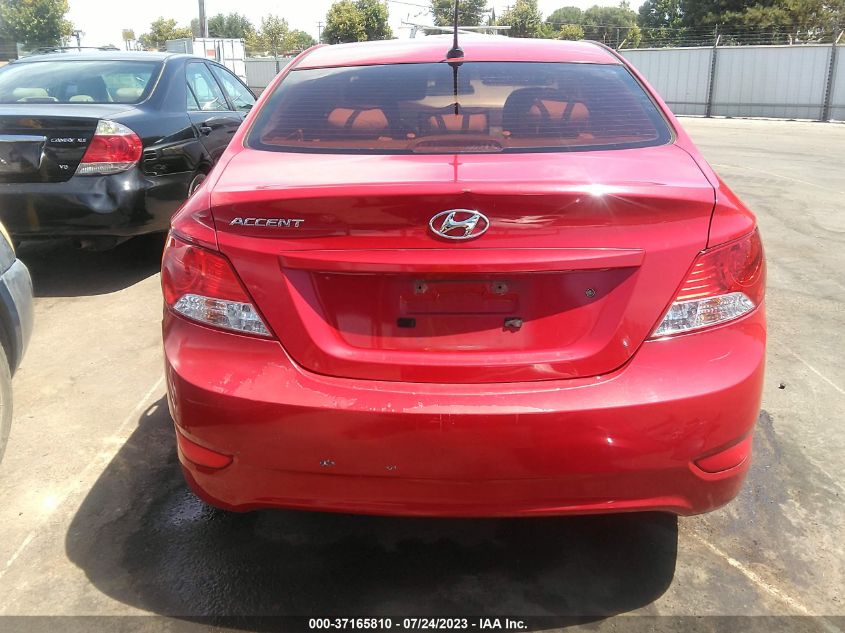 2013 HYUNDAI ACCENT GLS - KMHCT4AE8DU482247