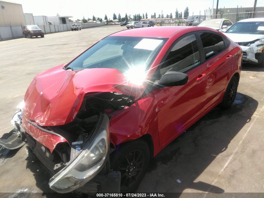 2013 HYUNDAI ACCENT GLS - KMHCT4AE8DU482247