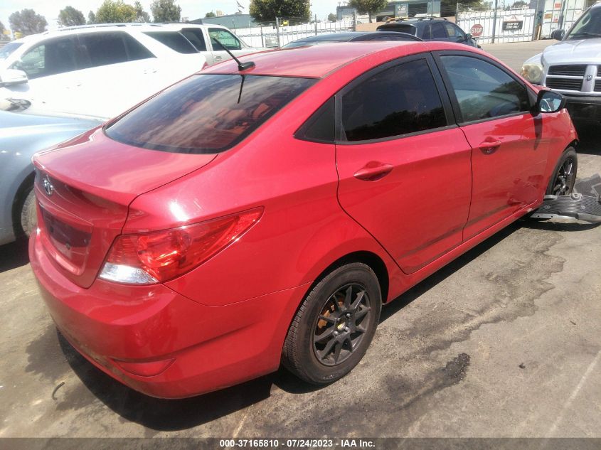 2013 HYUNDAI ACCENT GLS - KMHCT4AE8DU482247