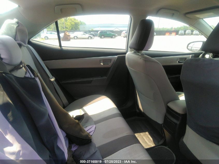 2017 TOYOTA COROLLA L/LE/XLE/SE - 2T1BURHE4HC831858