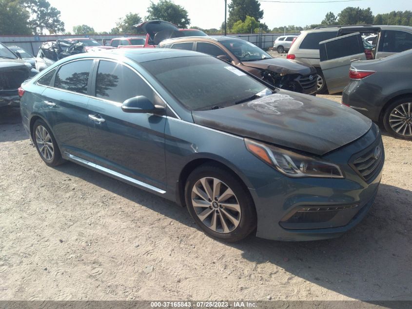 2017 HYUNDAI SONATA SPORT - 5NPE34AFXHH579374