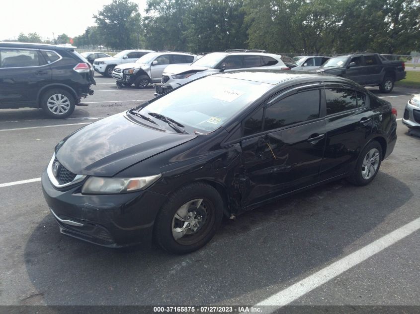 2015 HONDA CIVIC SEDAN LX - 2HGFB2F56FH500074