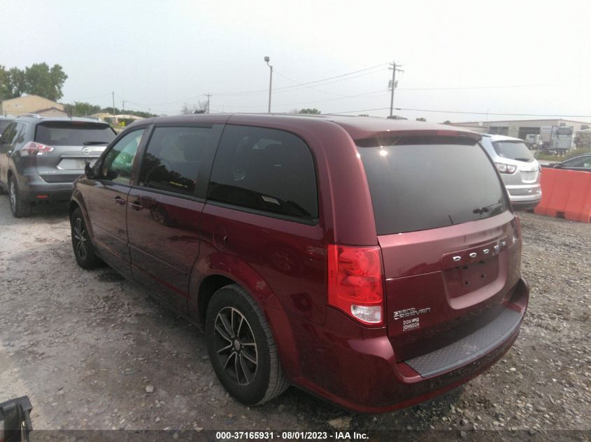 2017 DODGE GRAND CARAVAN SE - 2C4RDGBG4HR655505