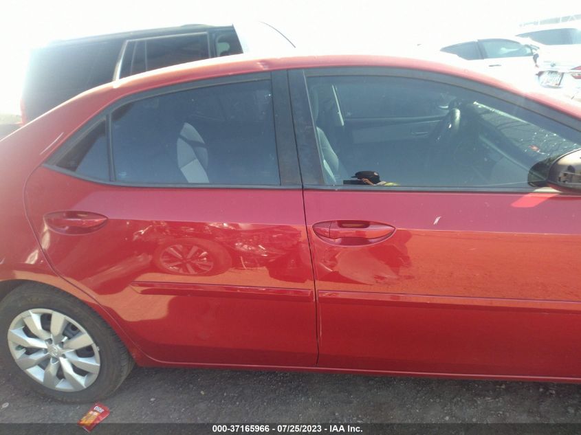 2016 TOYOTA COROLLA L/LE/LE PLS/PRM/S/S PLS - 2T1BURHE8GC643424