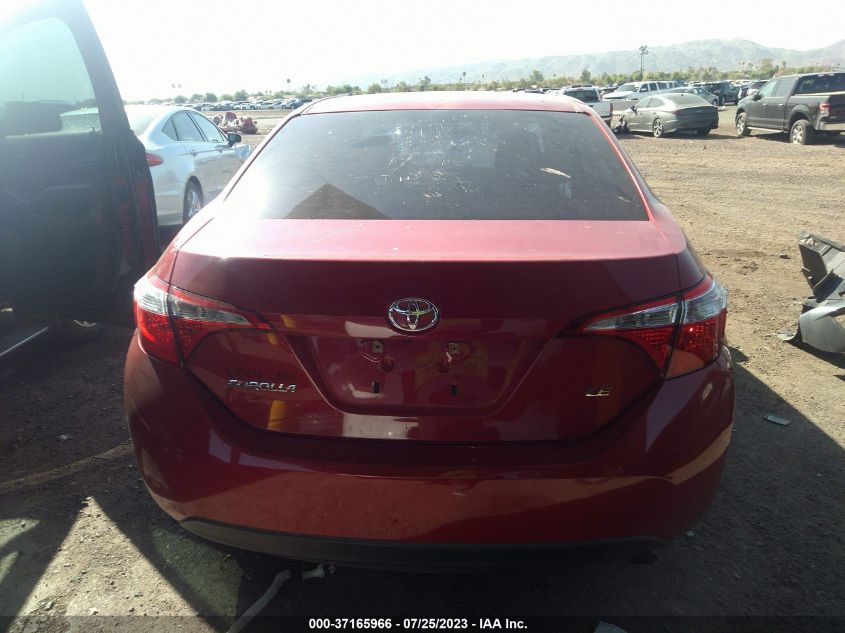 2016 TOYOTA COROLLA L/LE/LE PLS/PRM/S/S PLS - 2T1BURHE8GC643424