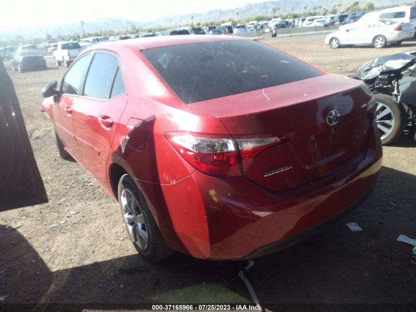 2016 TOYOTA COROLLA L/LE/LE PLS/PRM/S/S PLS - 2T1BURHE8GC643424