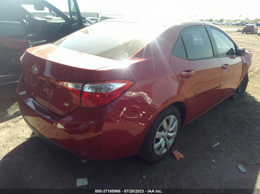 2016 TOYOTA COROLLA L/LE/LE PLS/PRM/S/S PLS - 2T1BURHE8GC643424