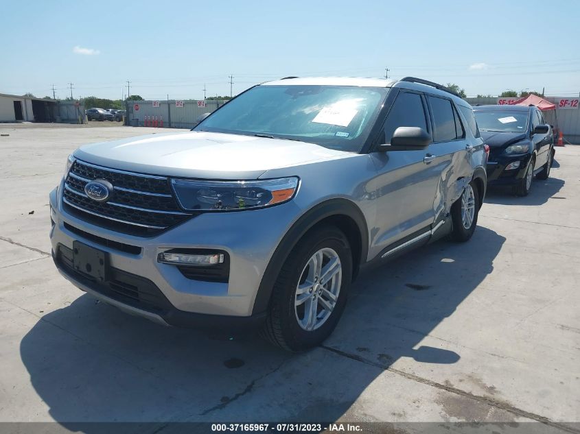 2022 FORD EXPLORER XLT - 1FMSK7DH7NGA37052