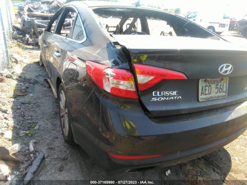 2017 HYUNDAI SONATA LIMITED - 5NPE34AF4HH468917