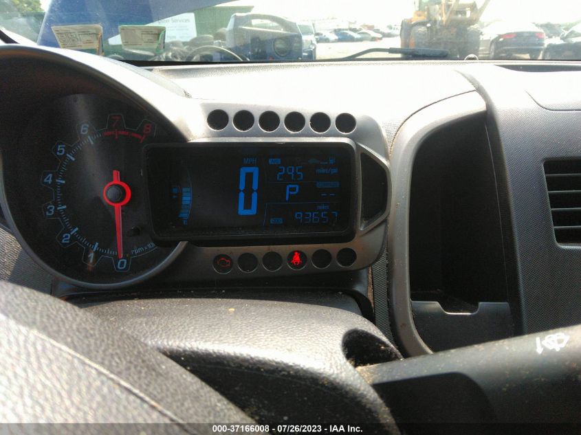 2013 CHEVROLET SONIC LT - 1G1JC5SG0D4154184