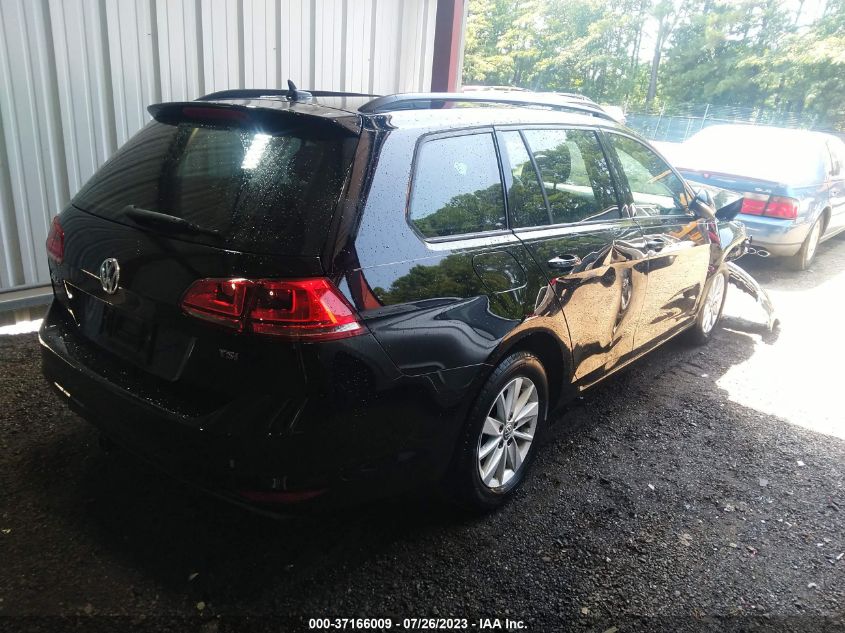 2016 VOLKSWAGEN GOLF SPORTWAGEN TSI S 3VWC17AU1GM517235