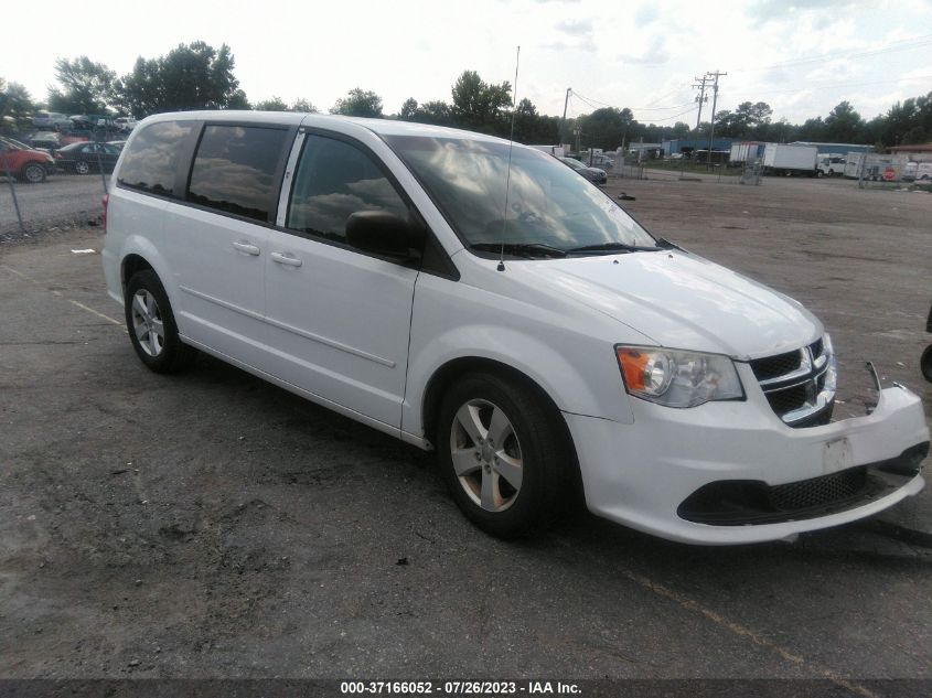 2013 DODGE GRAND CARAVAN SE - 2C4RDGBGXDR811704