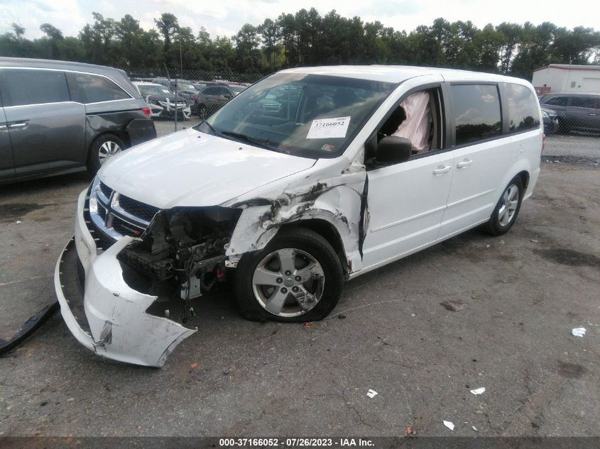 2013 DODGE GRAND CARAVAN SE - 2C4RDGBGXDR811704