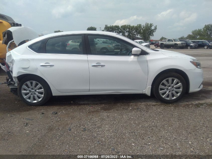 2016 NISSAN SENTRA S - 3N1AB7APXGY313417