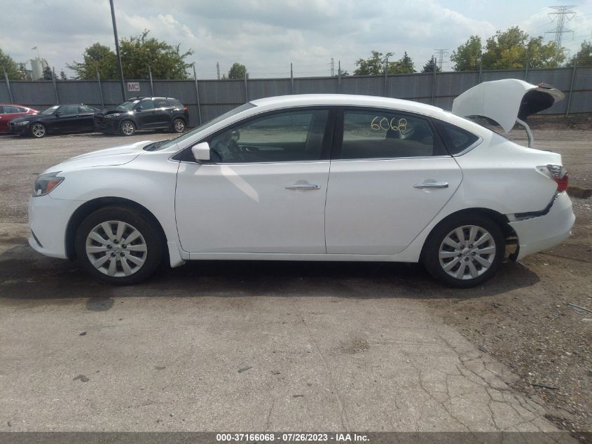 2016 NISSAN SENTRA S - 3N1AB7APXGY313417