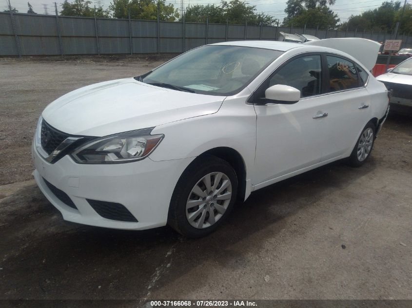 2016 NISSAN SENTRA S - 3N1AB7APXGY313417