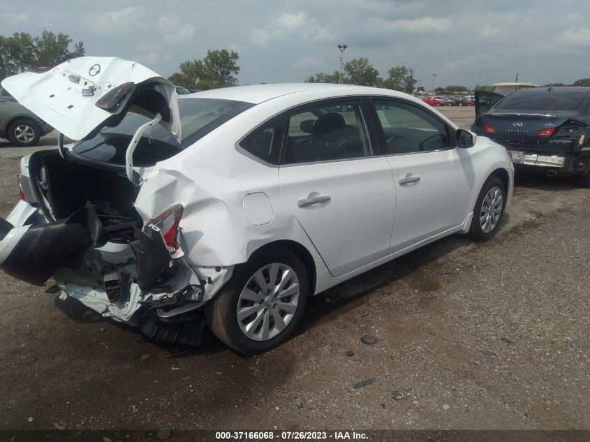 2016 NISSAN SENTRA S - 3N1AB7APXGY313417