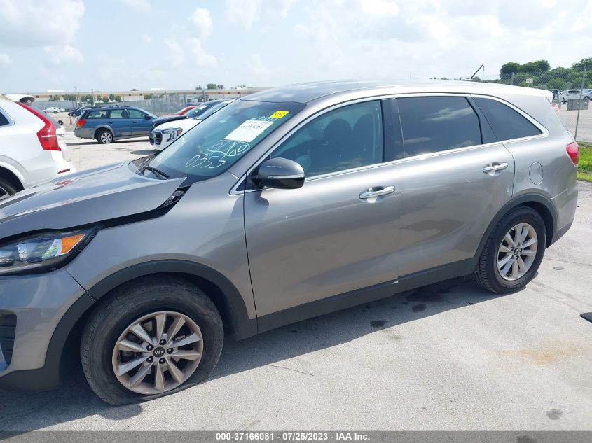 2019 KIA SORENTO LX/S - 5XYPG4A55KG510353