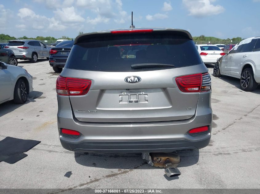 2019 KIA SORENTO LX/S - 5XYPG4A55KG510353